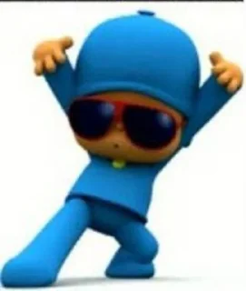 😎 emoji Pocoyo sesso Telegram sticker 9 of 13