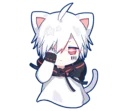 😠 emoji Mafumafu Sticker (cat) vol. 2 Telegram sticker 21 of 40