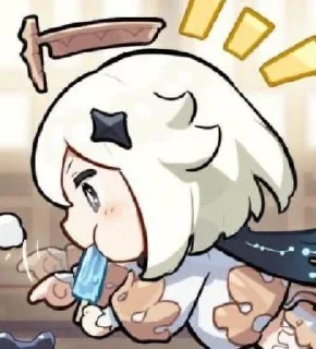 🎤 emoji ℒℰℳ𝒪 - paimon @lgz1bot Telegram sticker 6 of 26