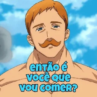 😡 emoji Escanor Imp Telegram sticker 10 of 35