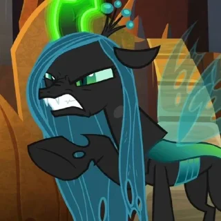 🌟 emoji Chrysalis!! @mlpvideocuts Telegram sticker 20 of 80