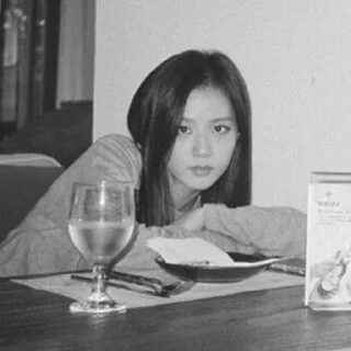 😐 emoji ;^JISOO^; * ^; @blackpink_stickerr4 ^; Telegram sticker 5 of 30