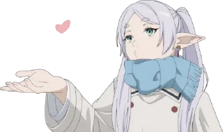 😘 emoji Sousou no Frieren | @StickersOfAstora Telegram sticker 6 of 50