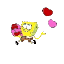❤️ emoji SpongeBob-@MochaStickers Telegram sticker 10 of 14