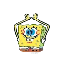 👍 emoji SpongeBob-@MochaStickers Telegram sticker 9 of 14