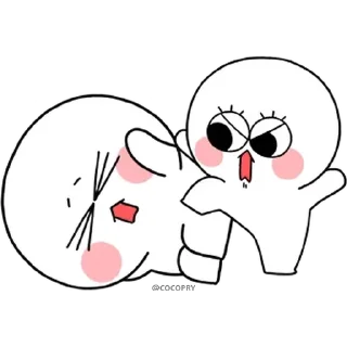 😠 emoji Donggeuri- @MochaStickers Telegram sticker 7 of 96