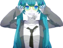 Sticker from vocaloid