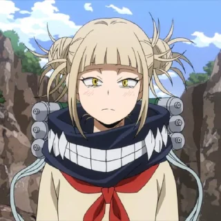 🥰 emoji Himiko Toga @StickersofAnime Telegram sticker 7 of 32