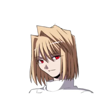 🙂 emoji Type-Moon 🌙 Melty Blood Telegram sticker 8 of 120