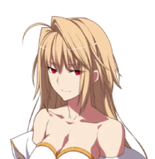 🙂 emoji Type-Moon 🌙 Melty Blood Telegram sticker 11 of 120