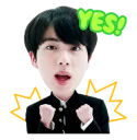 ✊ emoji BTS "LOVE MYSELF" by @WithBTS Telegram sticker 14 of 42