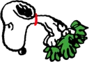Sticker from Snoopy