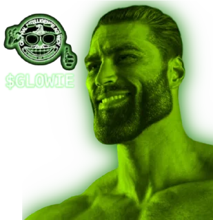 🧔‍♂️ emoji CIA $GLOWIE Telegram sticker 9 of 21