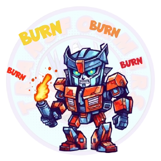 Sticker from Transformers
