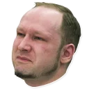 Sticker from Breivik