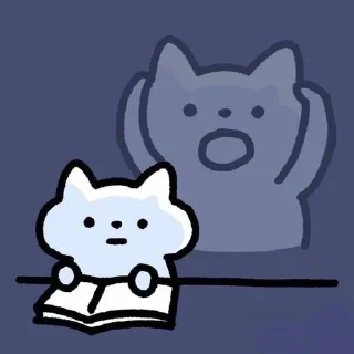 Sticker from Meow