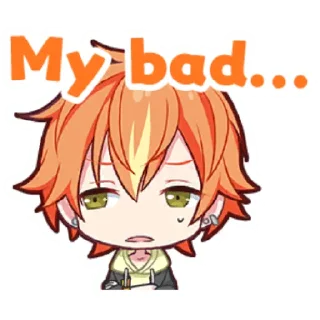 😅 emoji Project Sekai Akito Telegram sticker 8 of 24