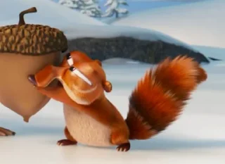 🐿 emoji Ice age 🐿 Telegram sticker 16 of 60