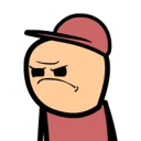 😠 emoji Cyanide & Happiness Faces (@behdad_pm) Telegram sticker 3 of 117