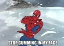 😡 emoji SPIDERMAN THE FAGGOT Telegram sticker 7 of 50