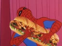 😐 emoji SPIDERMAN THE FAGGOT Telegram sticker 1 of 50