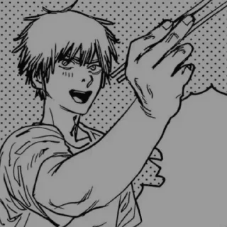 🌑 emoji Chainsaw Man Telegram sticker 11 of 30