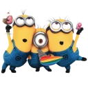 🎂 emoji Minions Telegram sticker 16 of 50