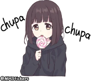 🍭 emoji @MHStickers Kurumi Chan 3 Telegram sticker 23 of 41
