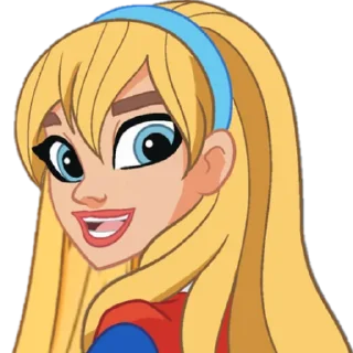 😄 emoji @Beautifulstickers👸dcsuperherogirls👸 Telegram sticker 15 of 120