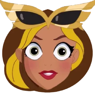😳 emoji @Beautifulstickers👸dcsuperherogirls👸 Telegram sticker 6 of 120