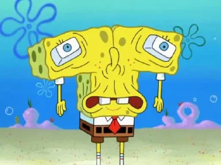 😔 emoji spongebob Telegram sticker 6 of 18