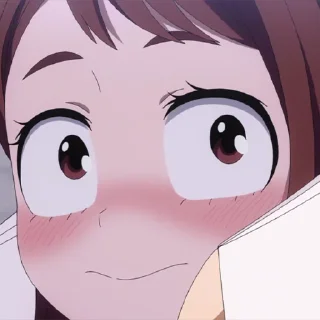 🌸 emoji (@Tengen) Uraraka Ochako Telegram sticker 14 of 50