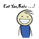 😁 emoji Qonşu - English Telegram sticker 13 of 101