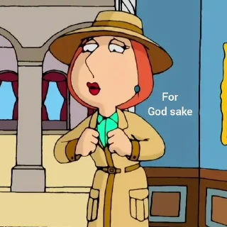 Sticker from Family guy @smartgamer