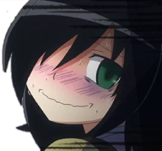 🤭 emoji Tomoko chan Telegram sticker 15 of 19
