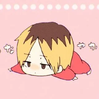 🐯 emoji Kenma mood🍌 @riokyu Telegram sticker 3 of 40