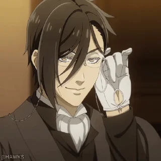 😉 emoji (@TodorokiShouto) Black Butler Telegram sticker 9 of 85
