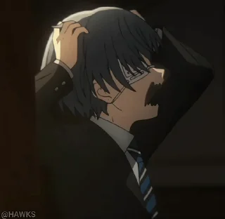 🤯 emoji (@TodorokiShouto) Black Butler Telegram sticker 15 of 85