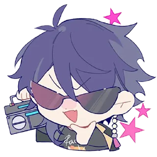 😎 emoji Hypnosis Mic [@TodorokiShouto] Telegram sticker 22 of 104