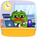 🐸 emoji PePe The Impaler  lV @PePeStickers0 Telegram sticker 14 of 48