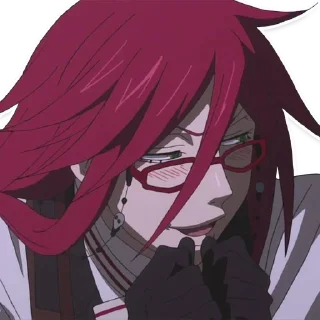 😚 emoji 🖤 Black Butler - Pack by @Athias Telegram sticker 21 of 67