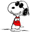 Sticker from snoopy