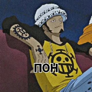Sticker from ☠️trafalgar law☠️ @zhekamag09