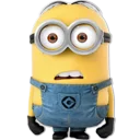 😐 emoji minion Telegram sticker 9 of 13