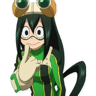 🤔 emoji My Hero Academia Telegram sticker 12 of 25