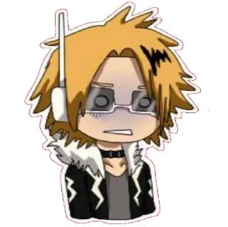 😱 emoji My Hero Academia Telegram sticker 9 of 25