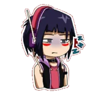 💤 emoji My Hero Academia Telegram sticker 7 of 25