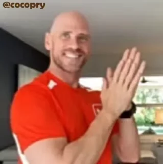 😈 emoji Johnny Sins😜 @MochaStickers Telegram sticker 8 of 10