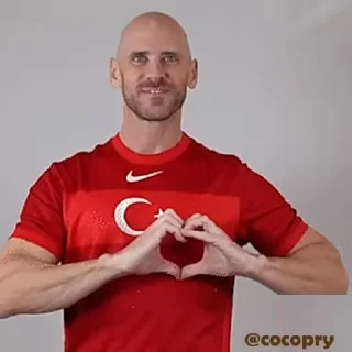 ❤️ emoji Johnny Sins😜 @MochaStickers Telegram sticker 9 of 10
