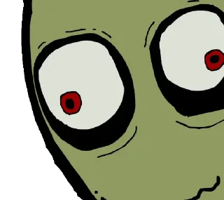 Sticker from Salad Fingers